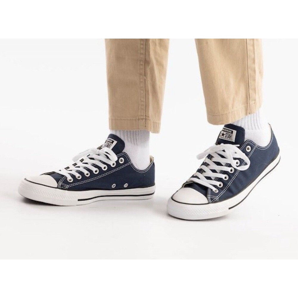 Converse All Star Ox Navy Canvas Sneakers Women’s 5.5 Lightweight Breathable NIB